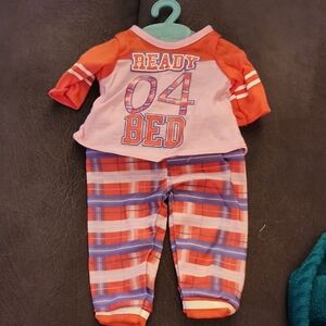 My life  PJ set for 18in doll set